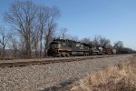 NS 9771 leads train 590 west